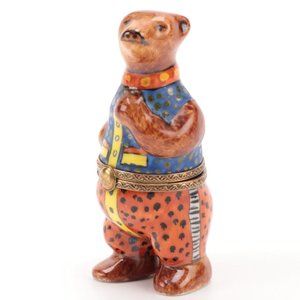 Bear in Clothing Limoges Box